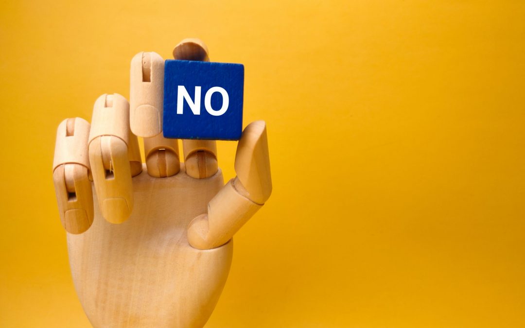 Aprender a decir no
